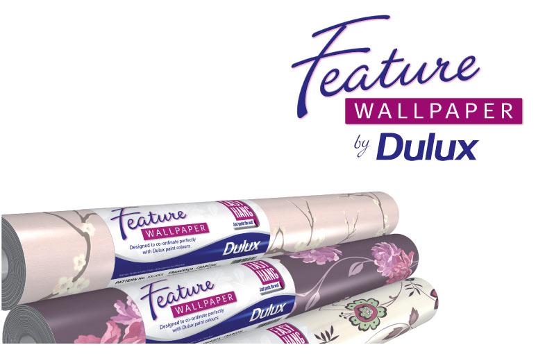 feature wallpaper. dulux feature wallpaper